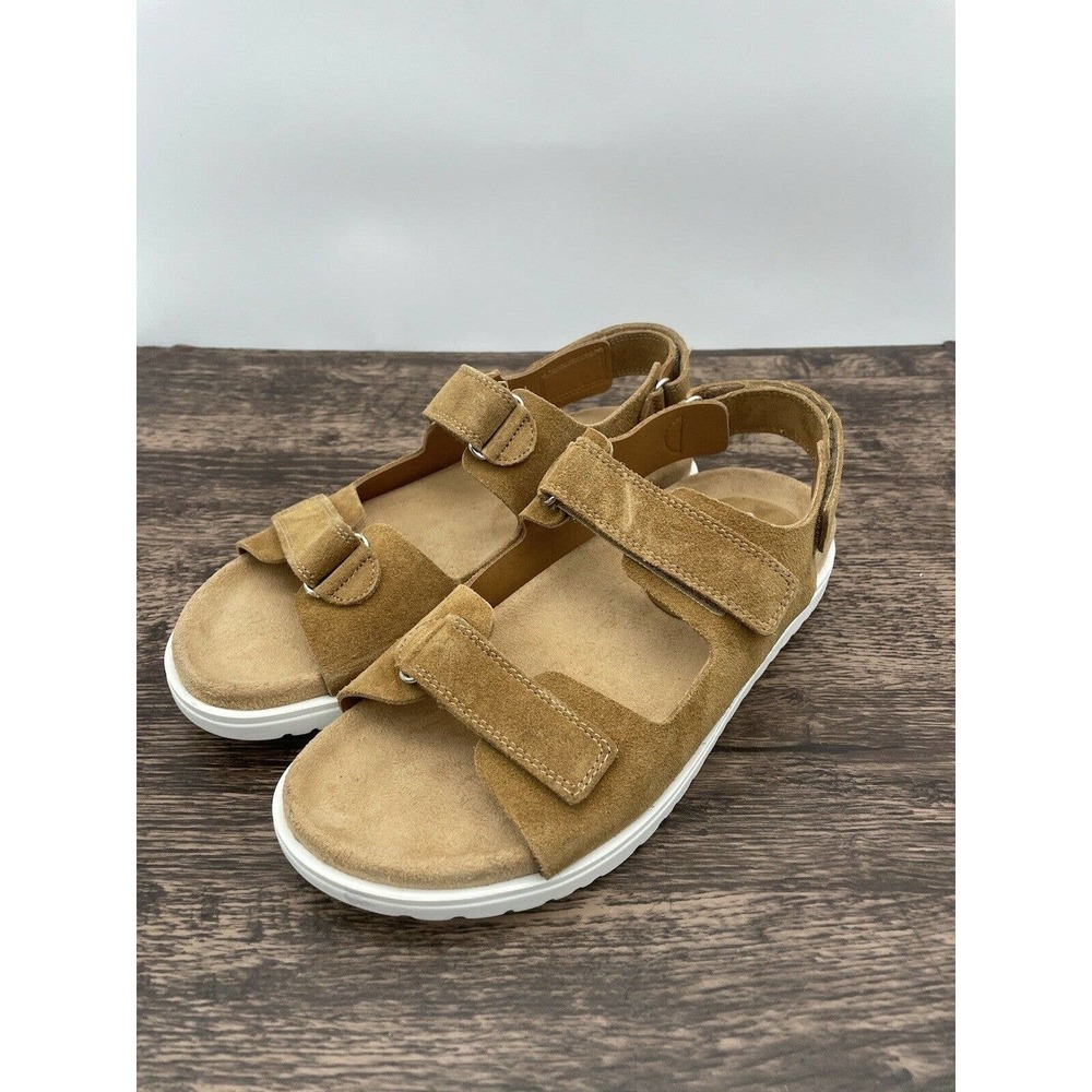 Free People New Moon Suede Open Toe Sandals - Picture 4 of 10